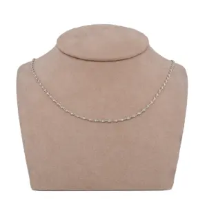 Platinum 1.70cttw. Diamonds By The Yard Necklace