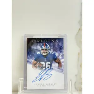 2018 Panini Origins Saquon Barkley Rookie Auto RC