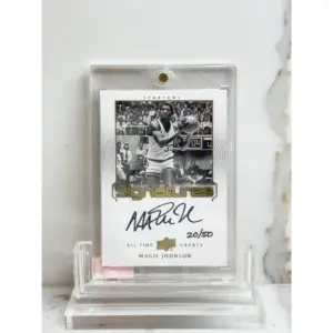 2013 Upper Deck All Time Greats Magic Johnson Signatures /50