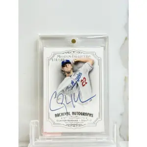 2012 Clayton Kershaw Museum Collection Auto.