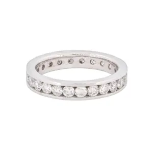 Eternity Band 18K 2.75 CTW Round Natural Diamonds