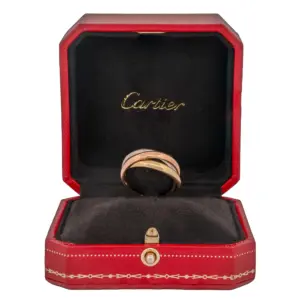 Cartier 18K Gold Trinity Ring