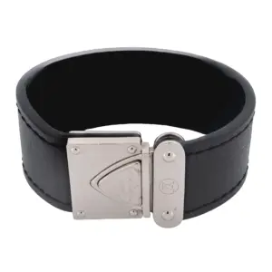 Louis Vuitton Black Nomade Koala Wrap Bracelet
