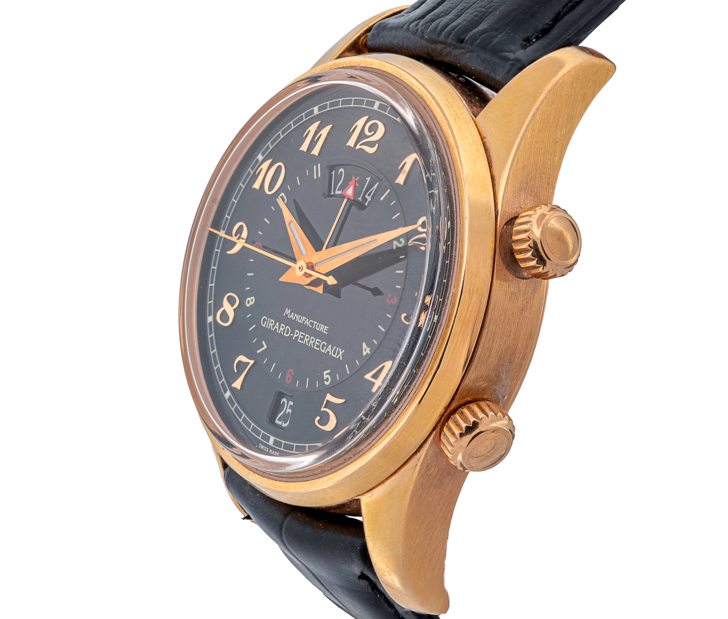 Girard-Perregaux Traveller II GMT Alarm 18K Rose Gold - Image 2