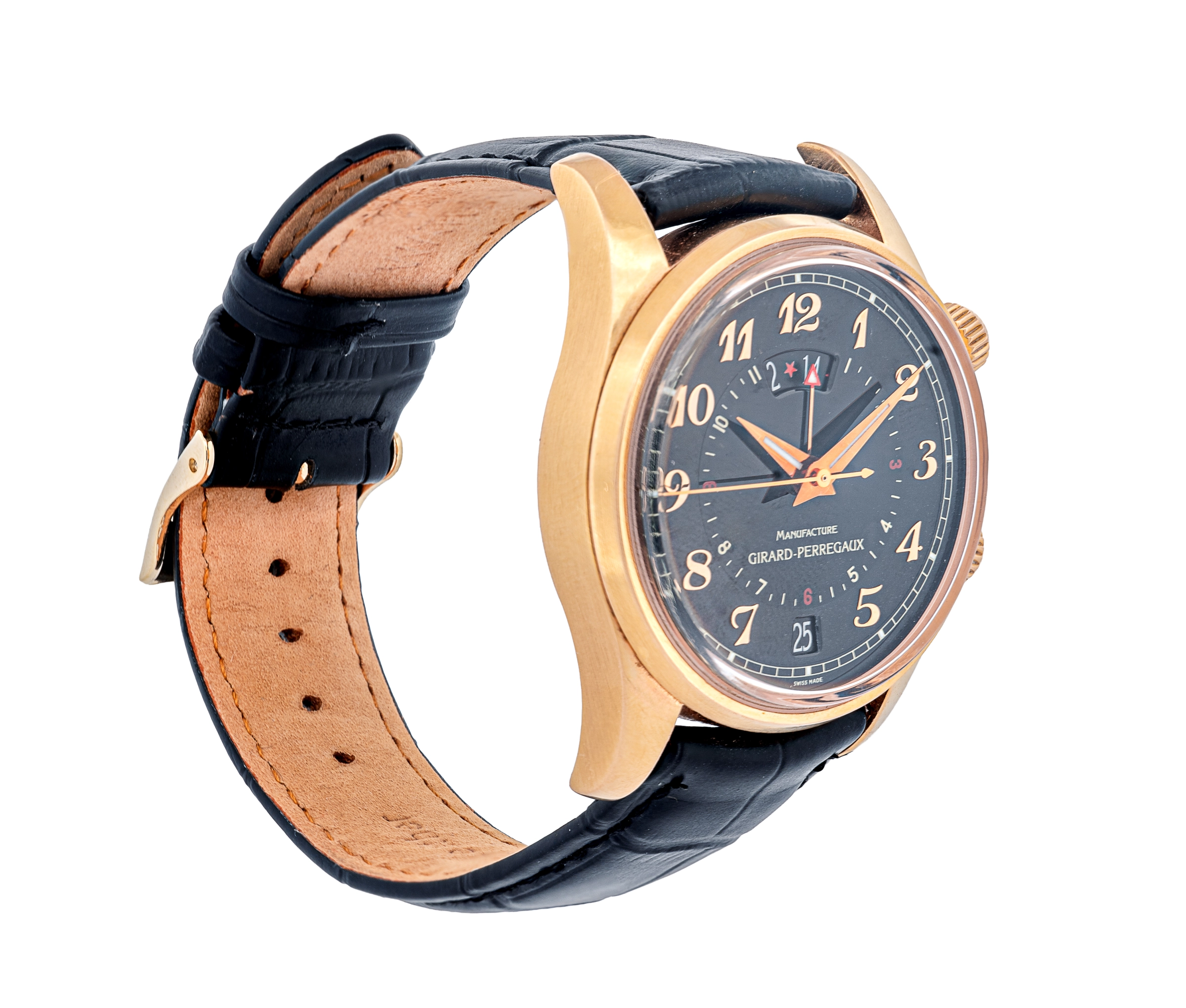 Girard-Perregaux Traveller II GMT Alarm 18K Rose Gold - Image 4
