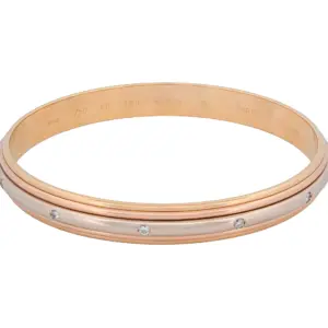Cartier Saturne Bracelet – 18K Yellow Gold & Diamond