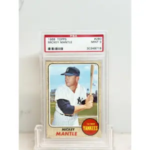1968 Topps Mickey Mantle #280 PSA 9