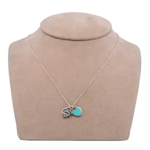 Tiffany & Co. Return to Tiffany Double Heart Tag Necklace