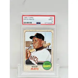1968 Topps Willie Mays #50 PSA 9