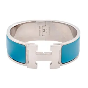 Green Clic-Clac 'H' Bracelet
