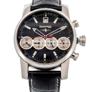 Eberhard & Co. Chrono 4 – Swiss Automatic Chronograph, Black Dial