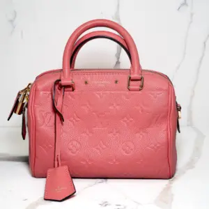Louis Vuitton Pink Empriente Speedy 20 Bandouliere