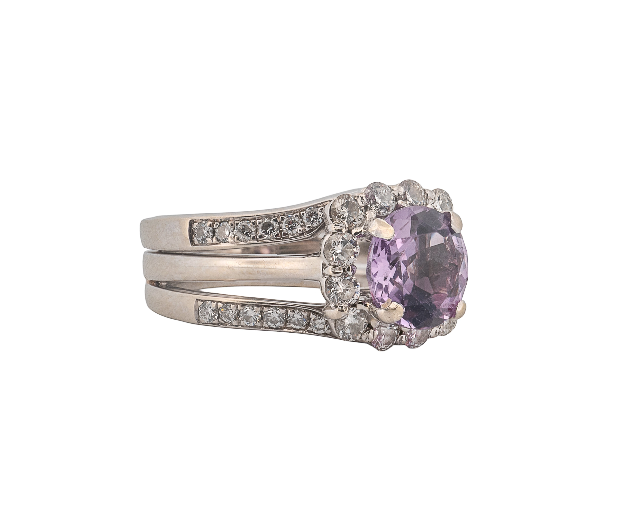 Gemstone 14K 2.13 CTW Round Amethysts - Image 4