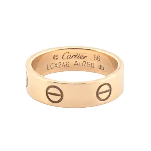 Cartier Love Ring 18K YG