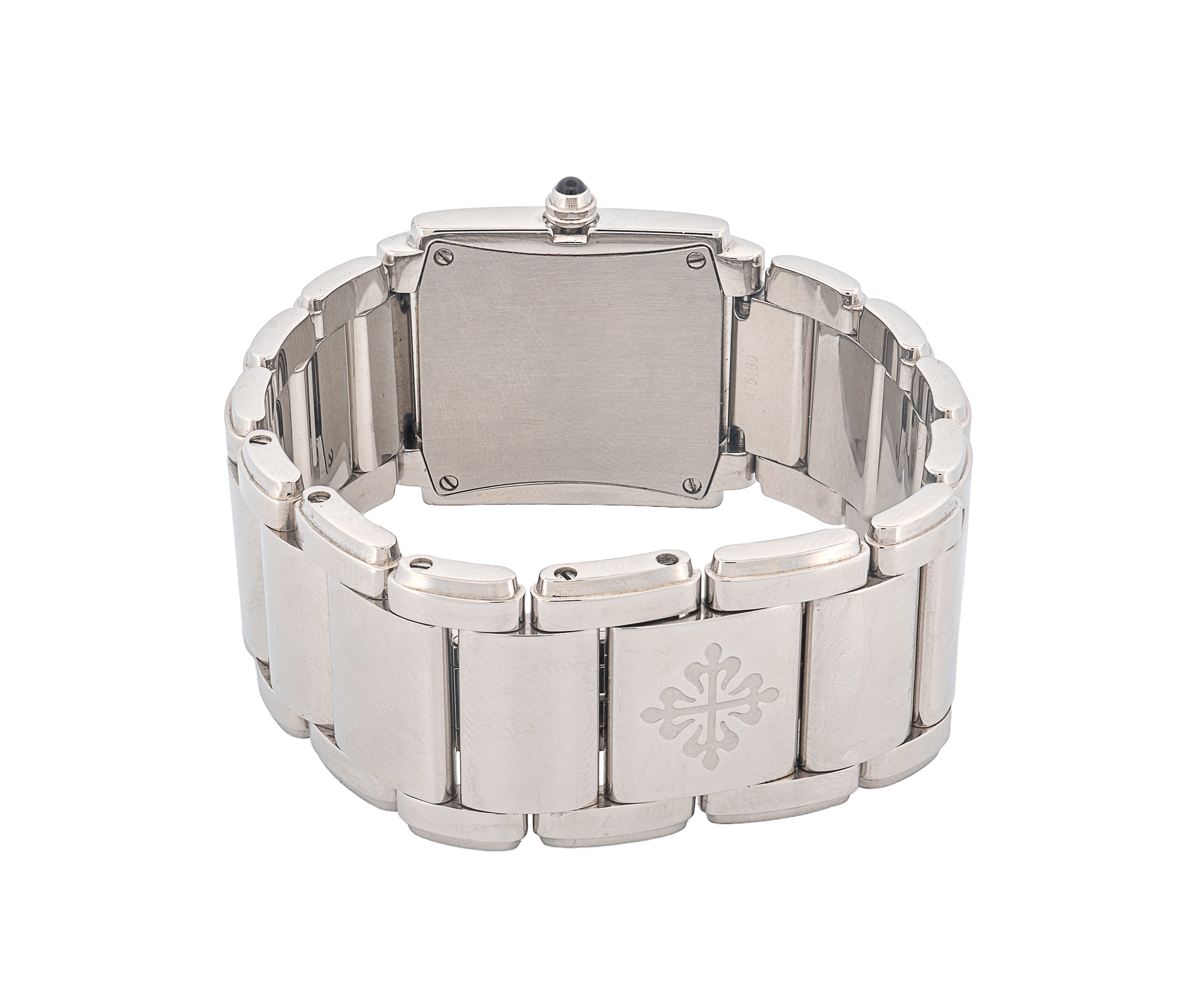 Patek Philippe Twenty-4 Stainless Steel Diamond Bezel Quartz Ladies Watch - Image 4