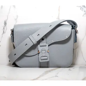 Christian Dior Saddle Messenger Bag Medium Flap Crossbody Designer Bag Authentic