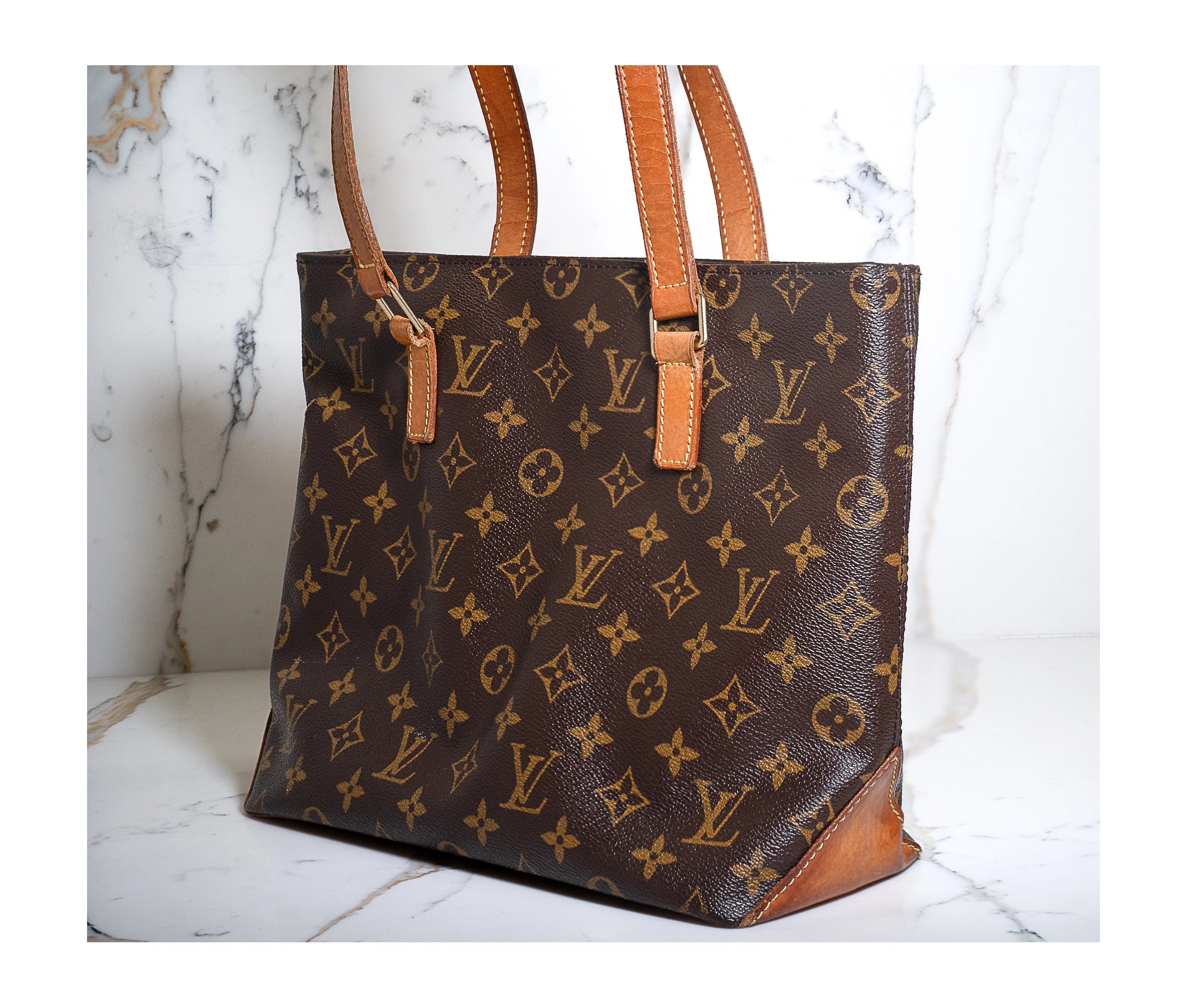 Louis Vuitton Monogram Cabas Piano Handbag - Image 3