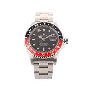 Rolex GMT-Master II “Coke” Stainless Steel with Black & Red Bezel