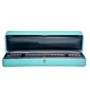Tiffany & Co. 18K Yellow Gold Micro Link Bracelet